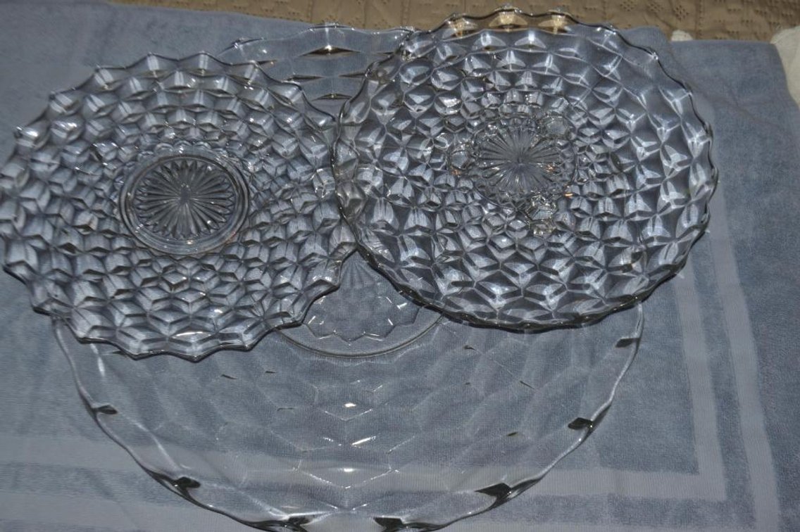 Fostoria serving plates