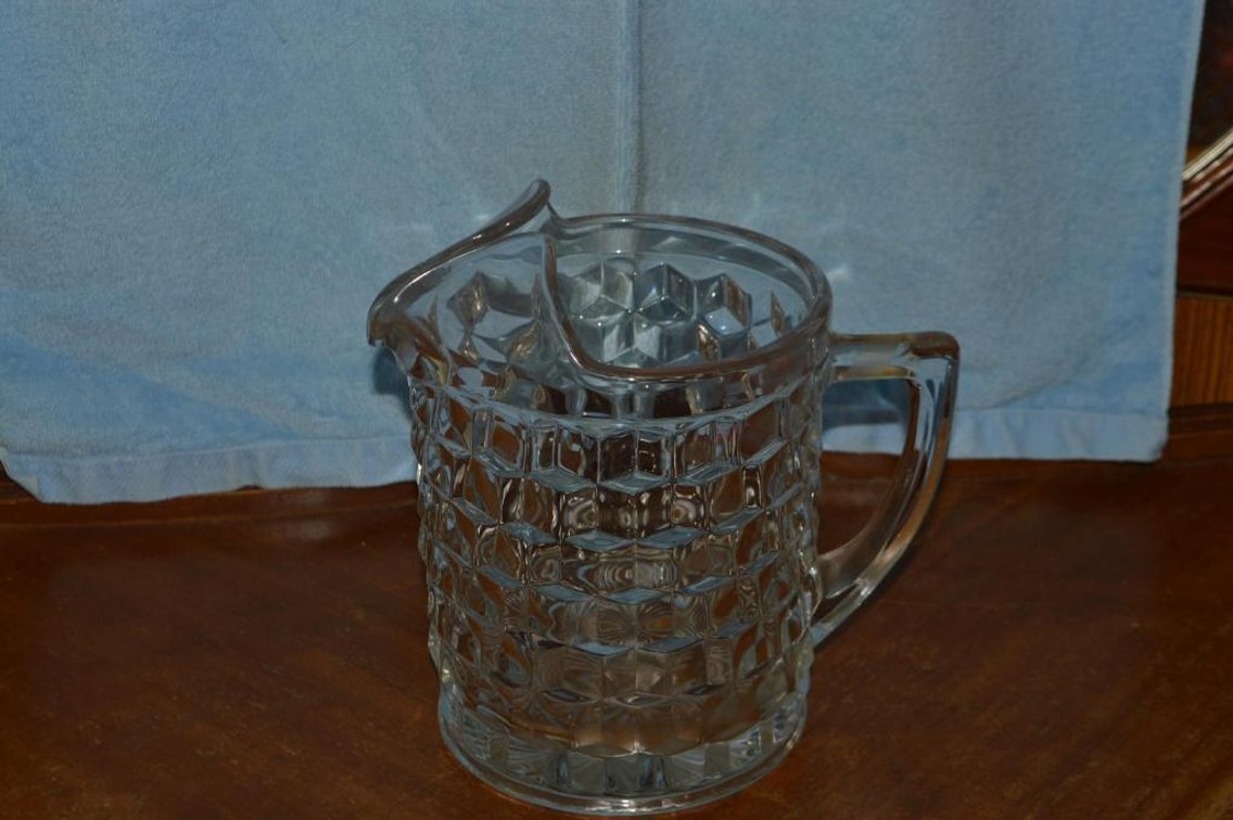 Fostoria pitcher