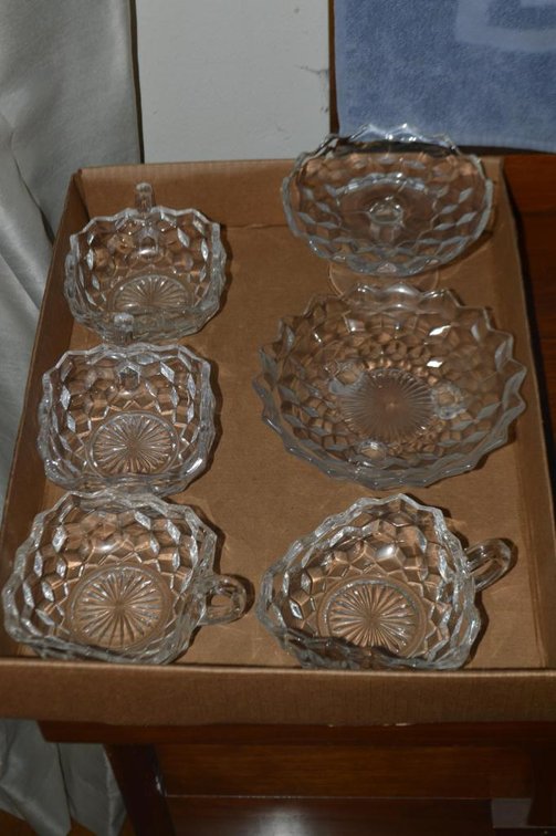 Fostoria serving dishes