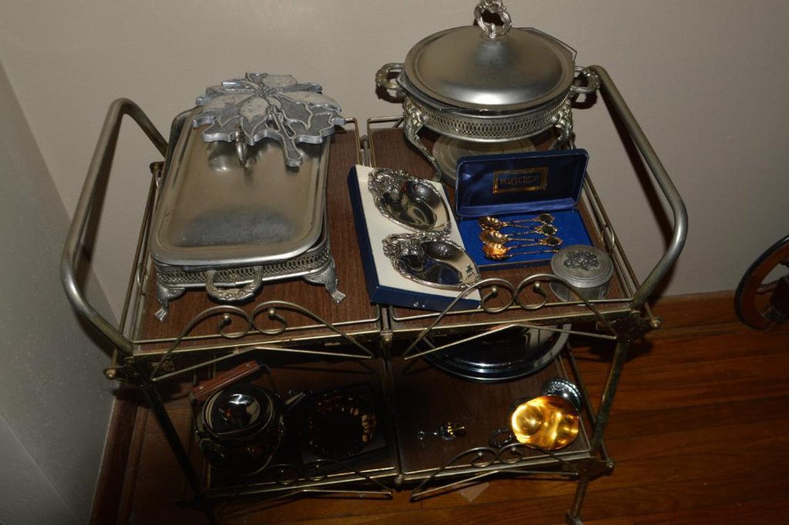 Rack & contents