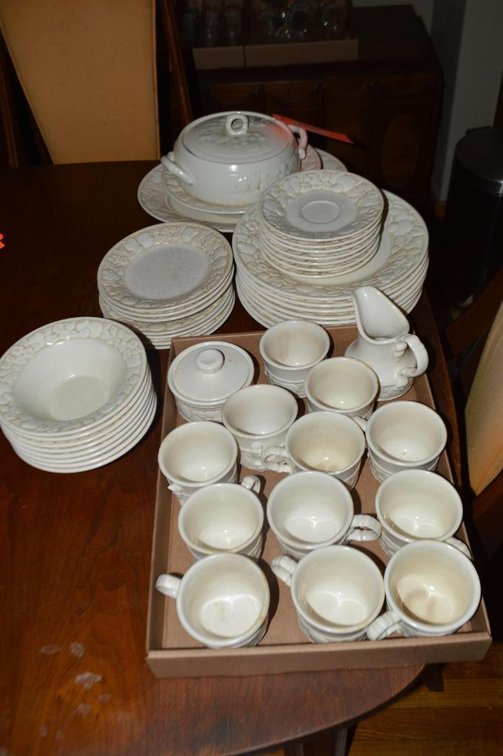 Vernon ware, plates, cups, bowls