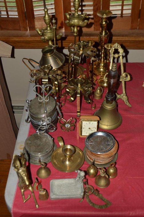 Candlestick holders, coasters, decorative items