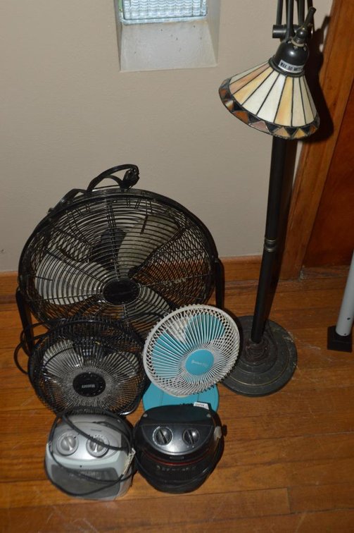 Fans & lamp