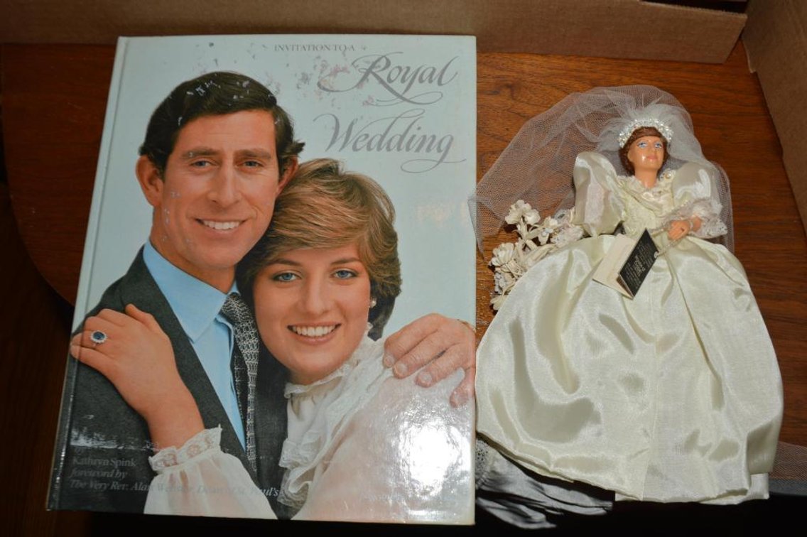 Princess Diana doll and book