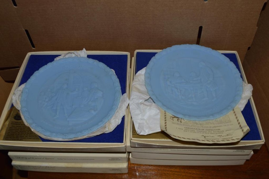 Fenton bicentennial plates