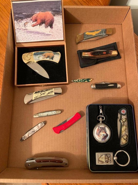 Collection of knives