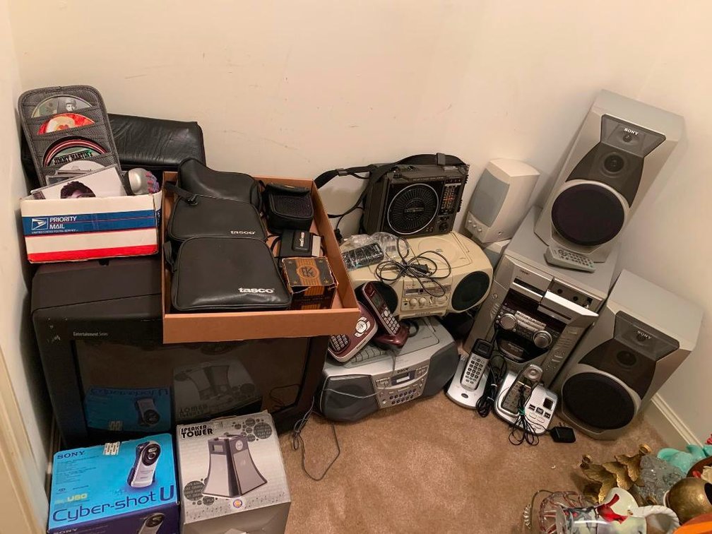Sony stereos, phones & cameras