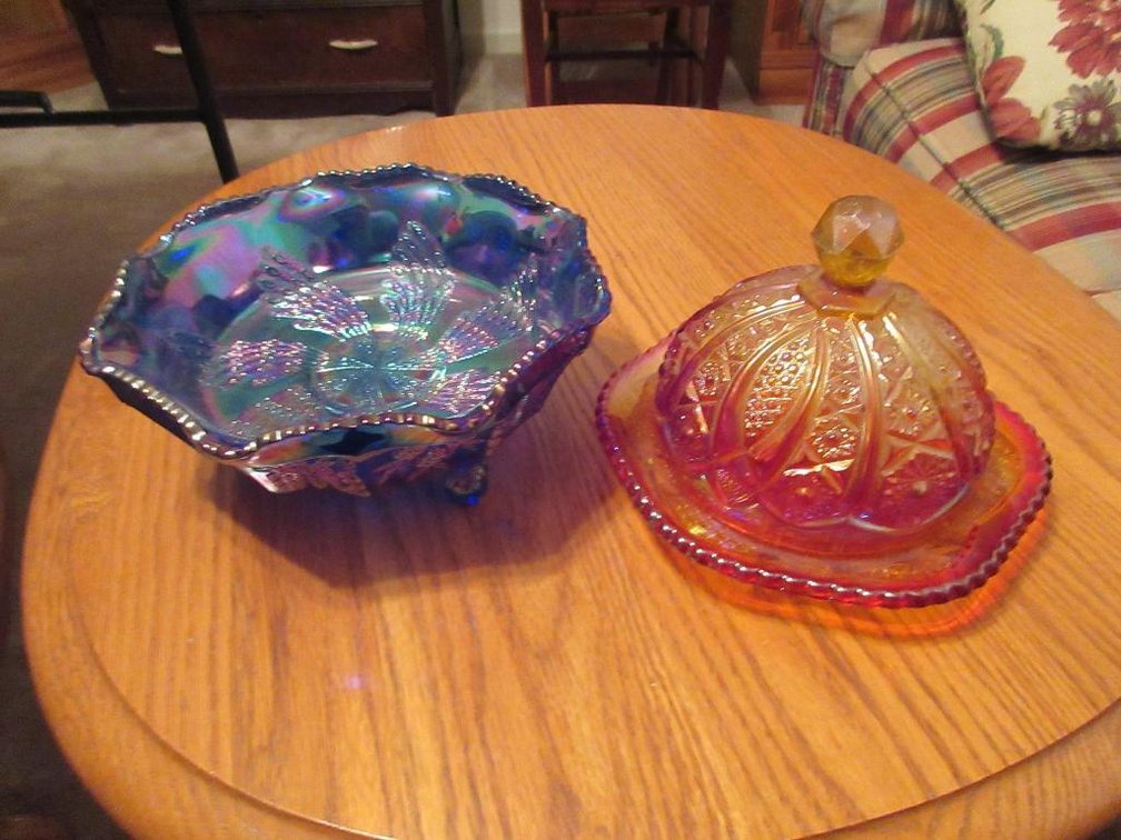 2 Pieces of Imperial glass