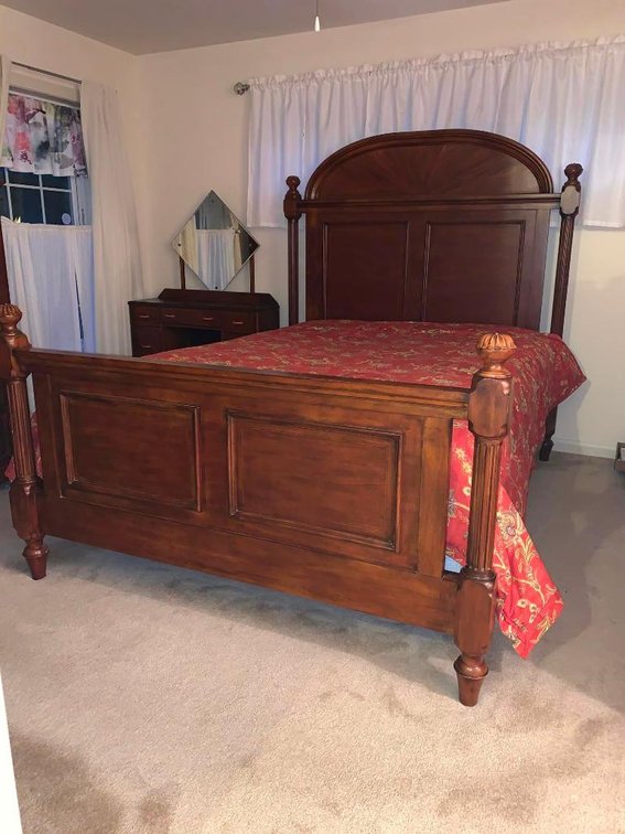 Queen bed