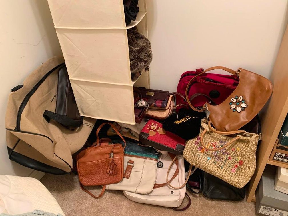 Purses, wallets, bags, and shoes
