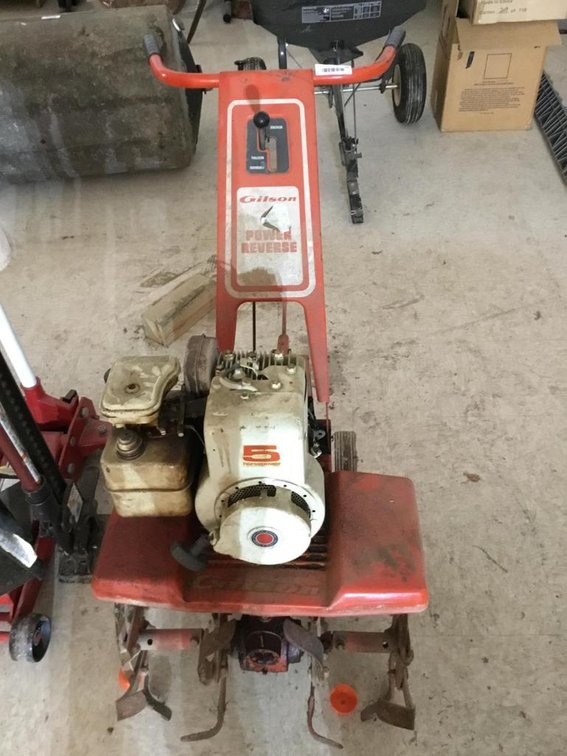Gilson front tine rototiller