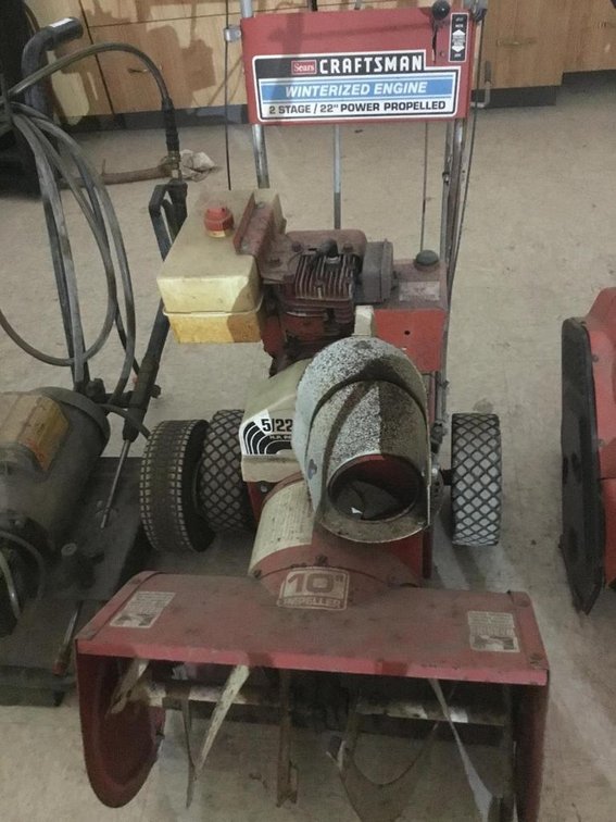 Craftsman snow blower