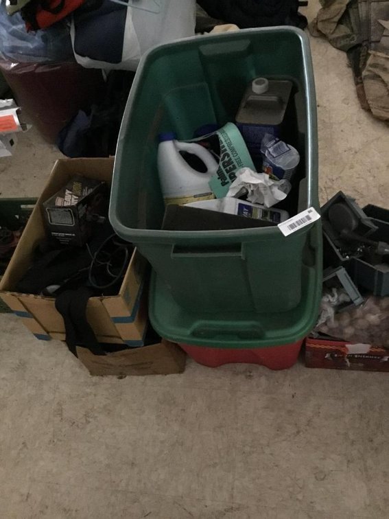 Lot of bolt bins, tire irons, washers, wire, etc.