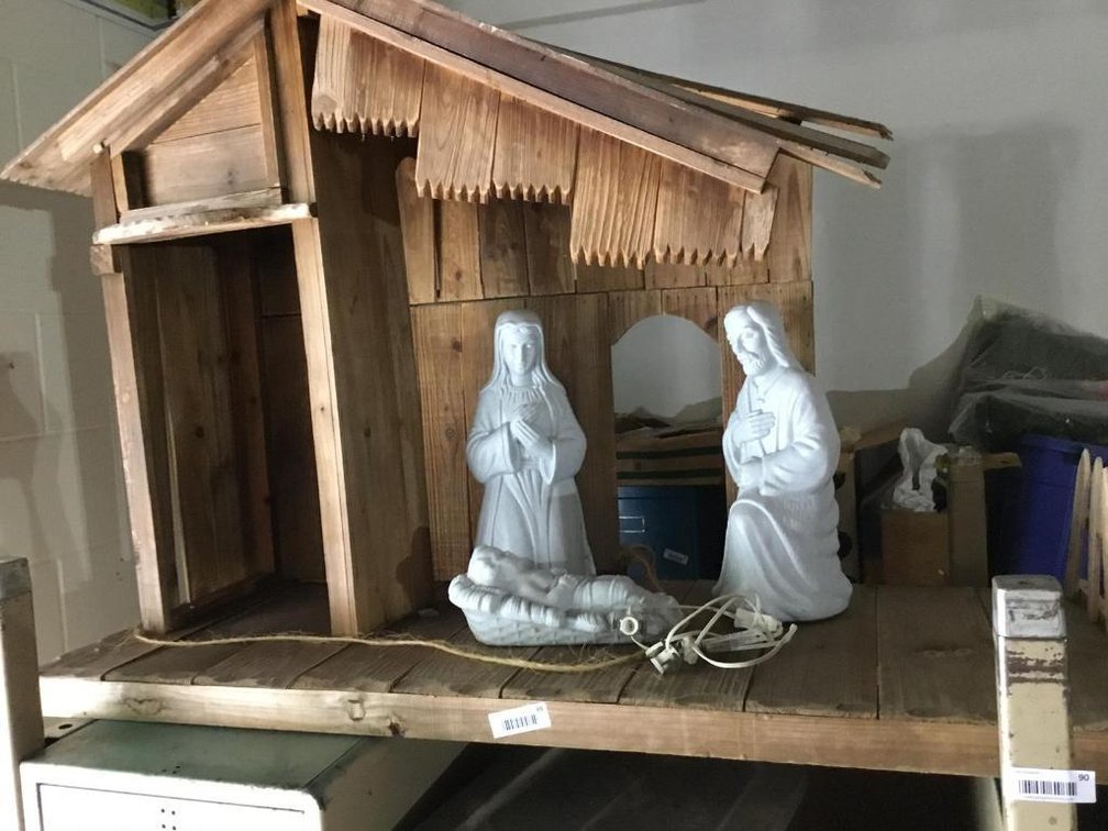 Nativity manger scene