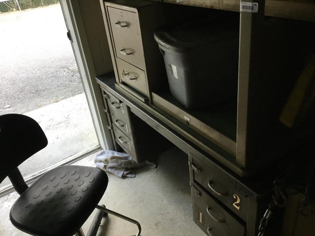 2 Metal desks