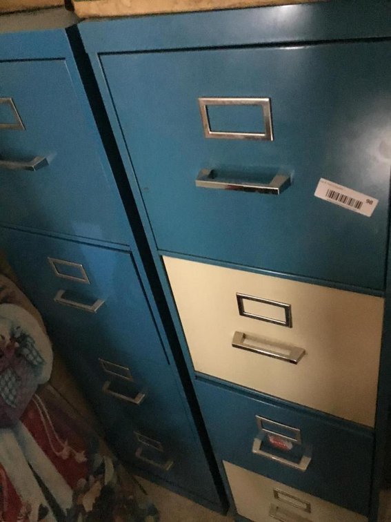 3 Filing cabinets