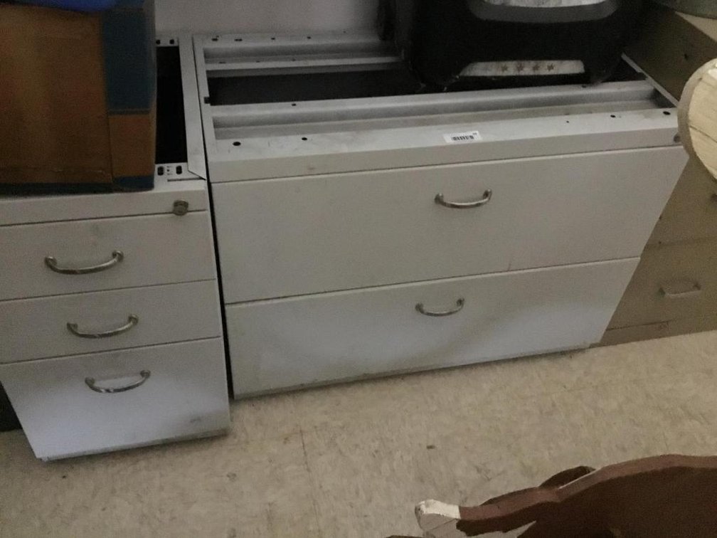 3 Filing cabinets