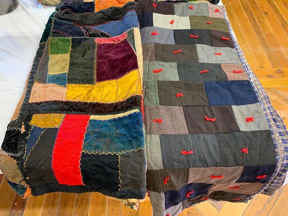 2 Patchwork quilts