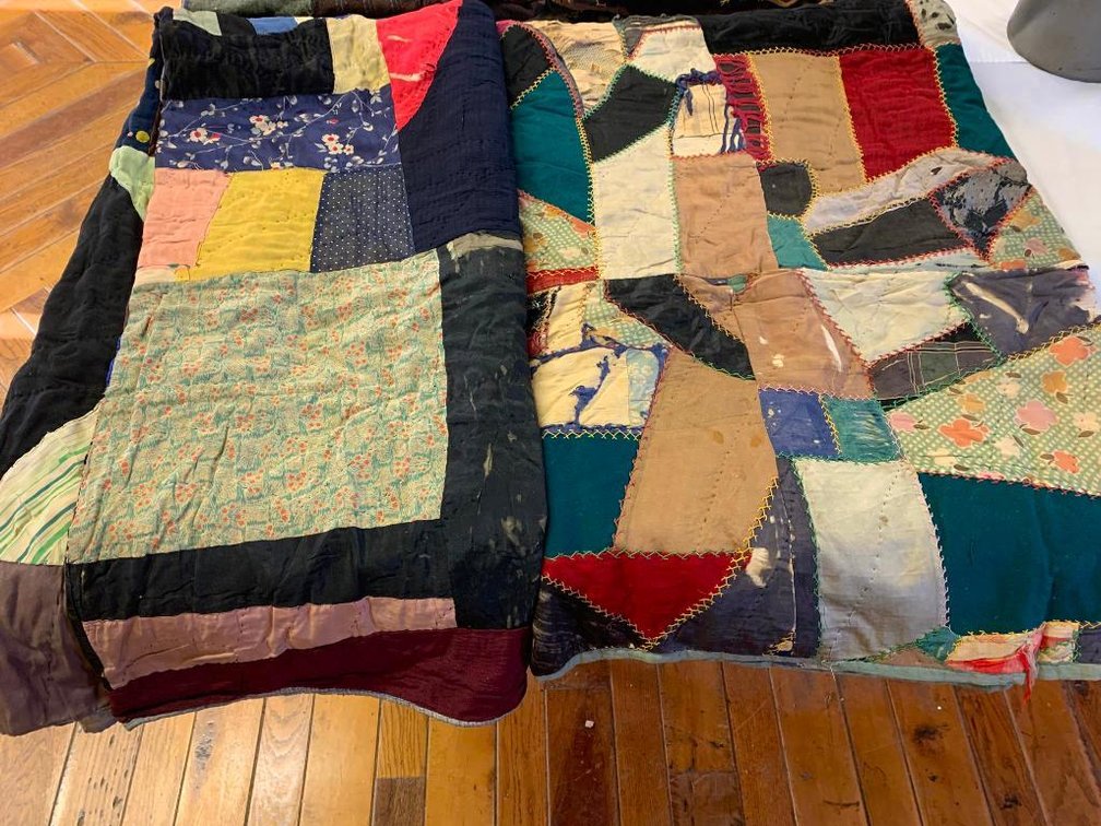 2 Patchwork quilts
