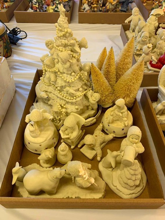 Collection of Snow Baby figurines