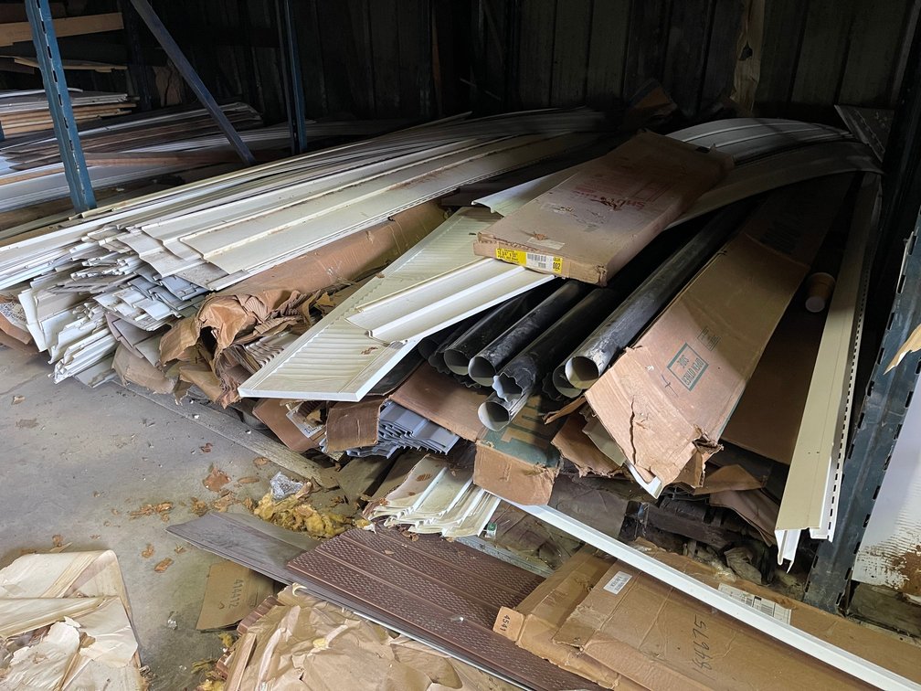 Assortment of siding 