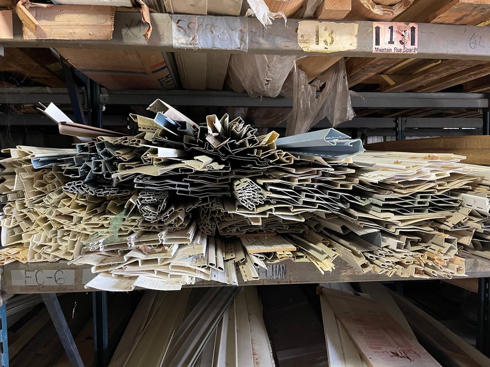 Assortment of siding 