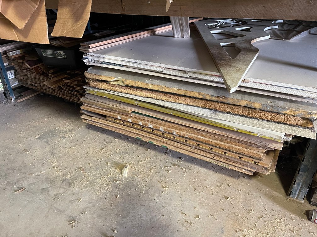 Assortment of wood