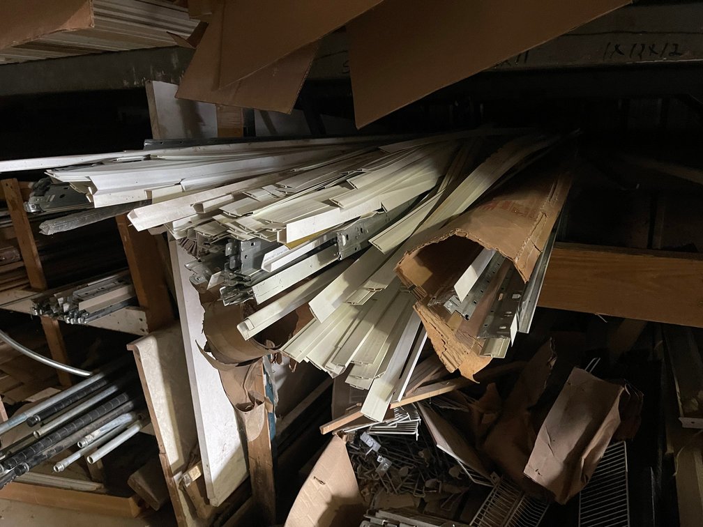 Assortment of trim pieces