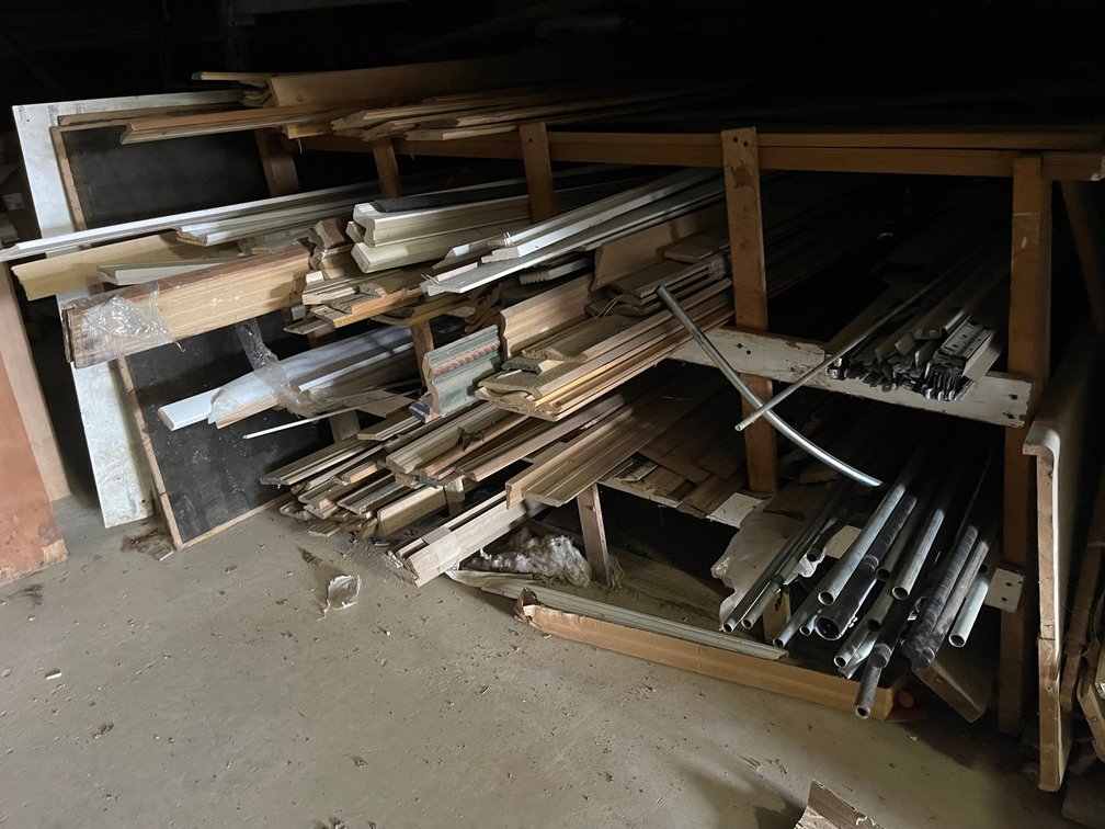 Assortment of building materials