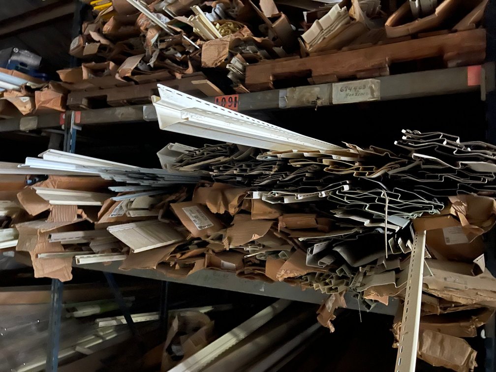 Assortment of siding 
