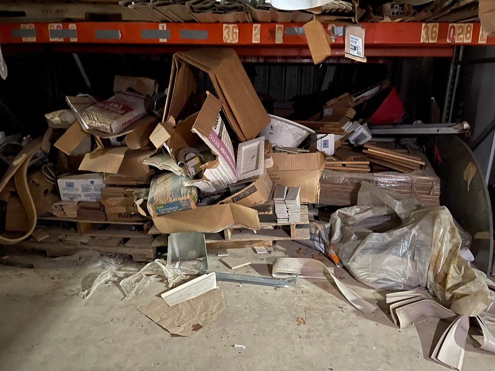 Assortment of building materials