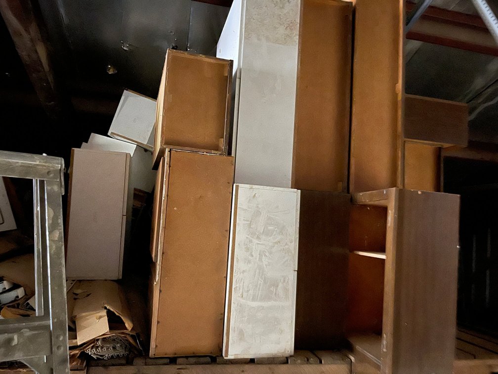 Assortment of cabinets