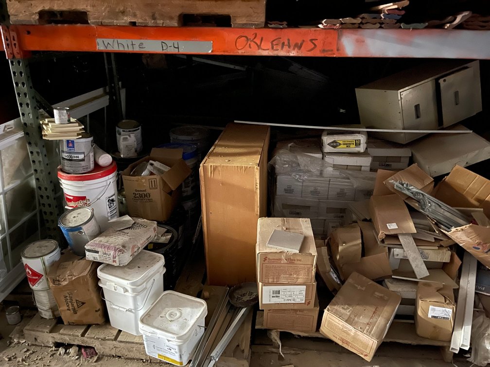 Assortment of building materials
