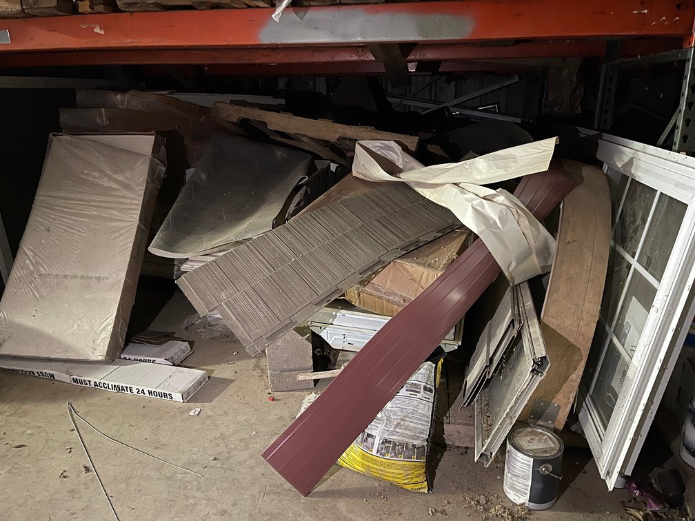 Assortment of building materials