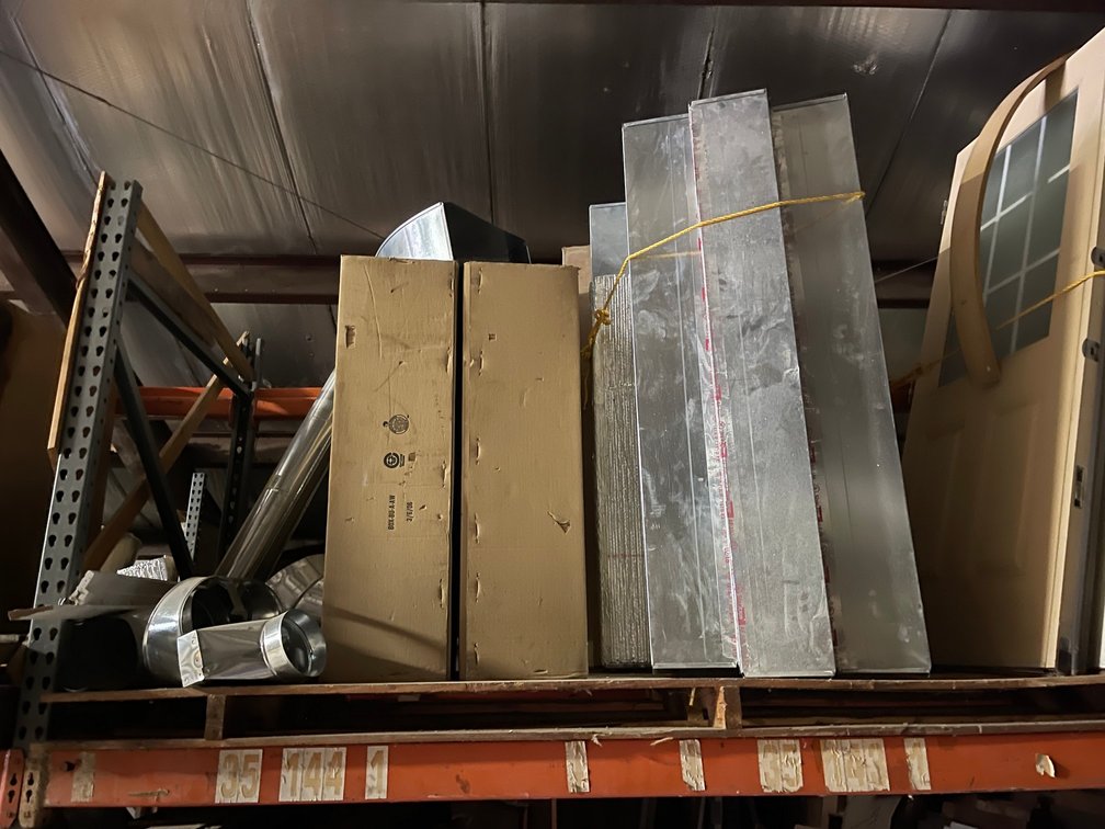 Assortment of doors/ductwork