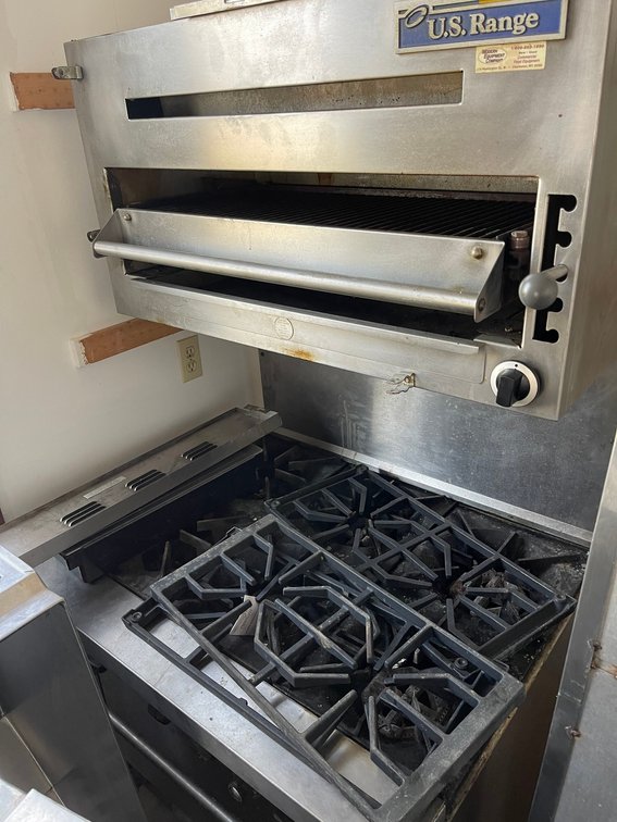 US Range stovetop oven
