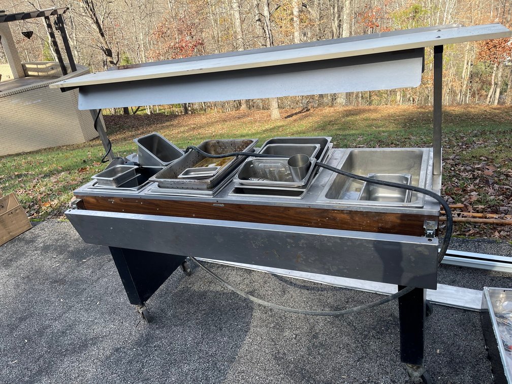 Food warming stand