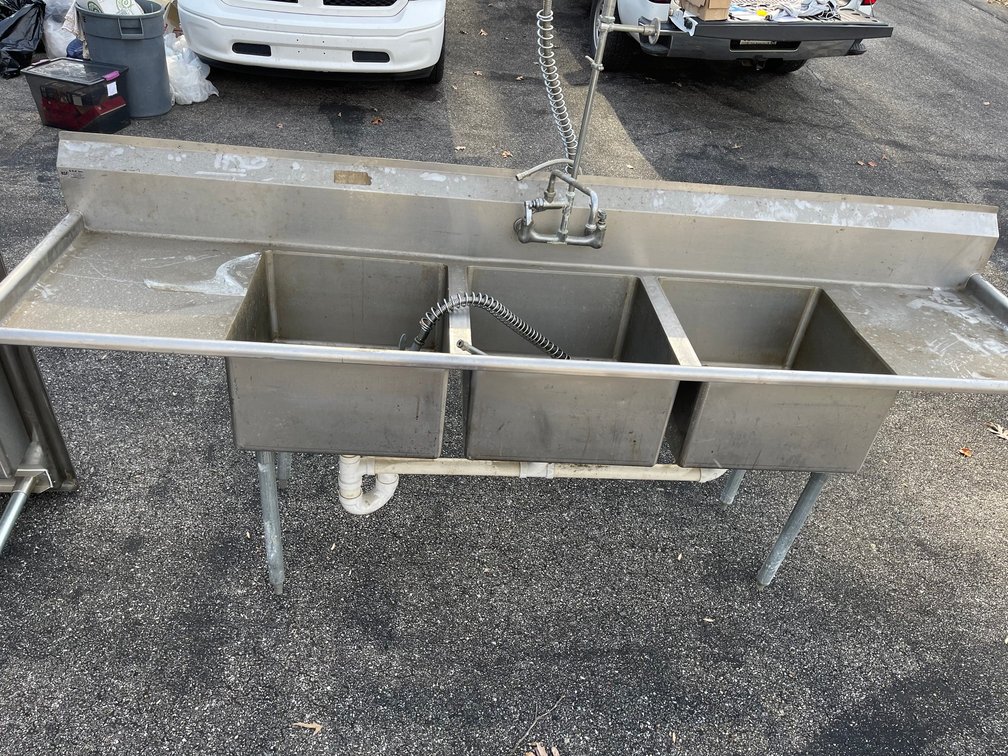 Industrial sinks