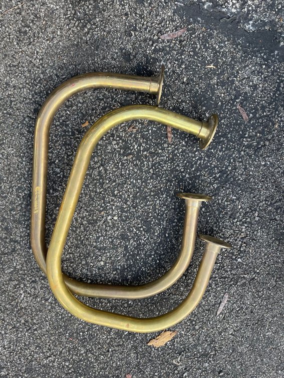 Brass bar rails