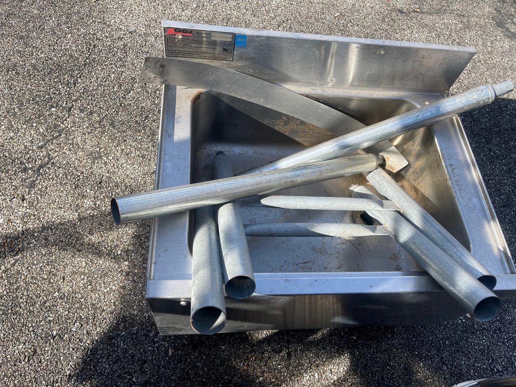 Steel sink
