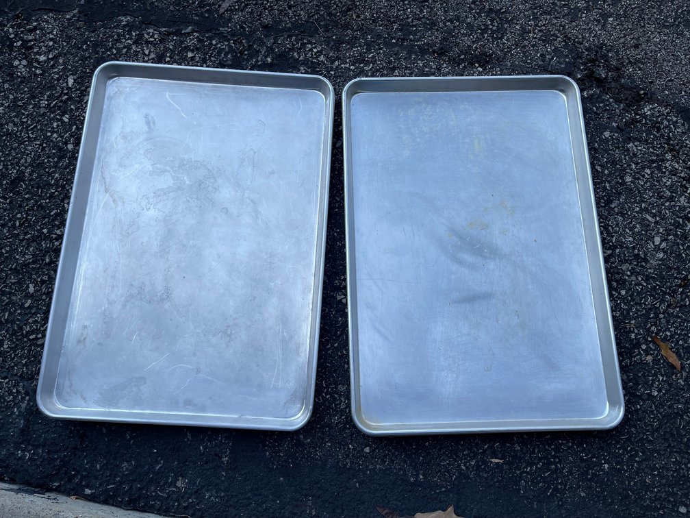 Metal trays