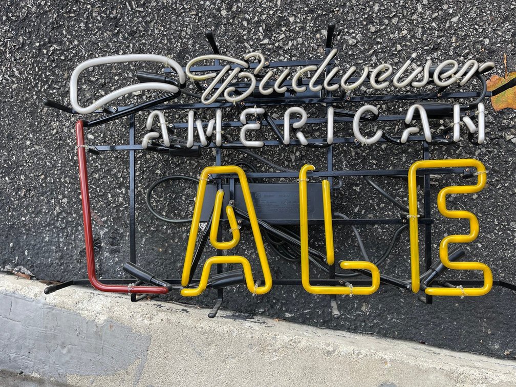 Budweiser sign