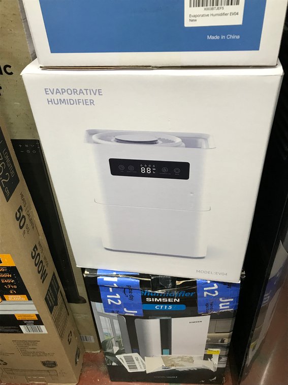 Evaporative humidifier model EVO4