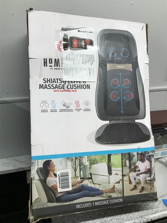Homedics Shiatsu massage cushion