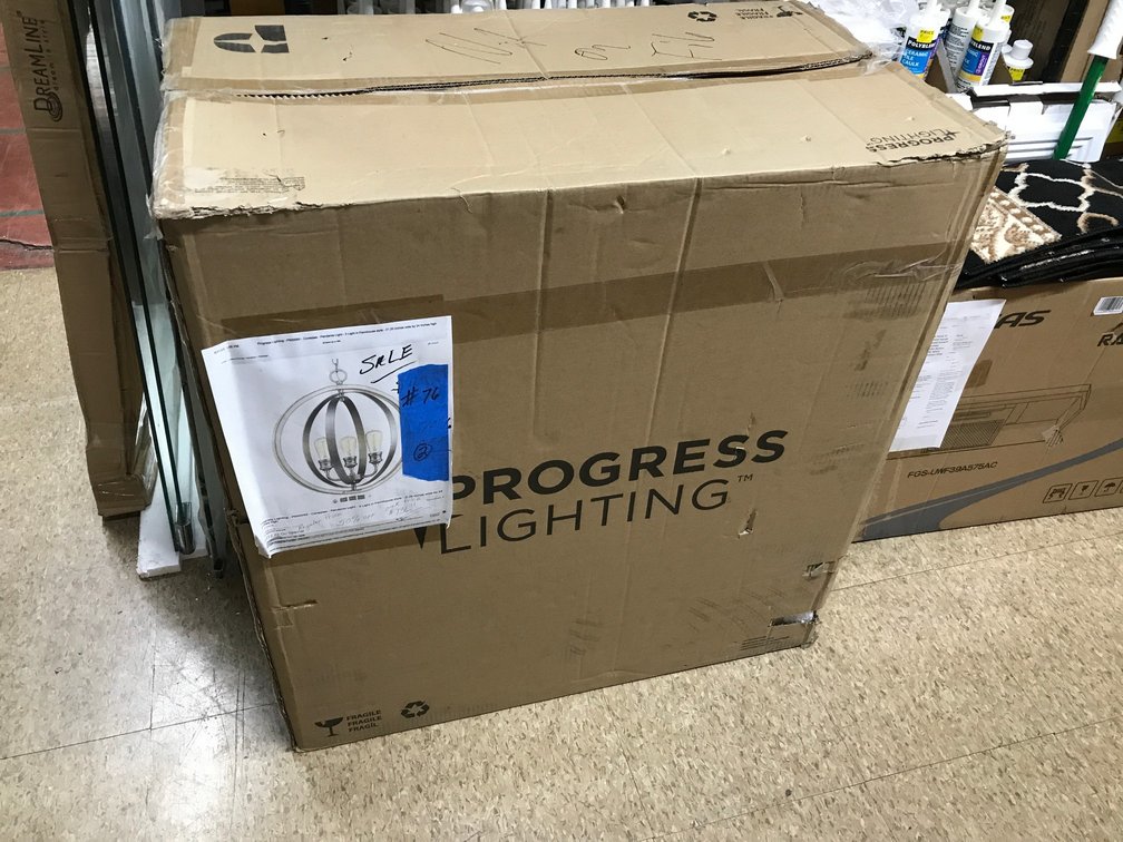 Progress Lighting chandelier