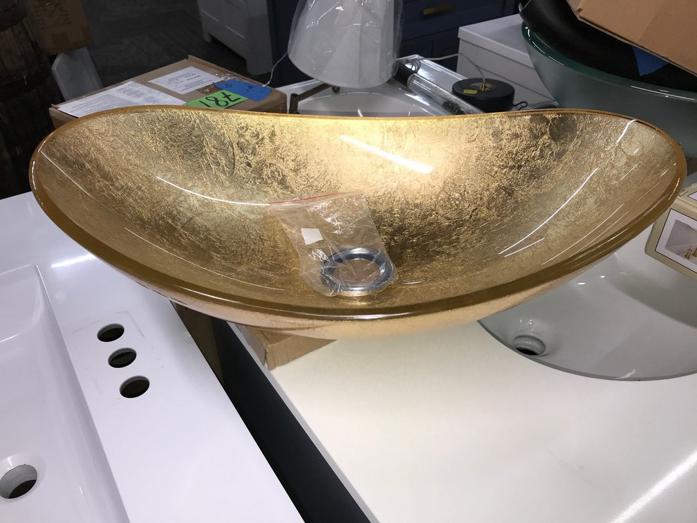 Gold Vessel sink