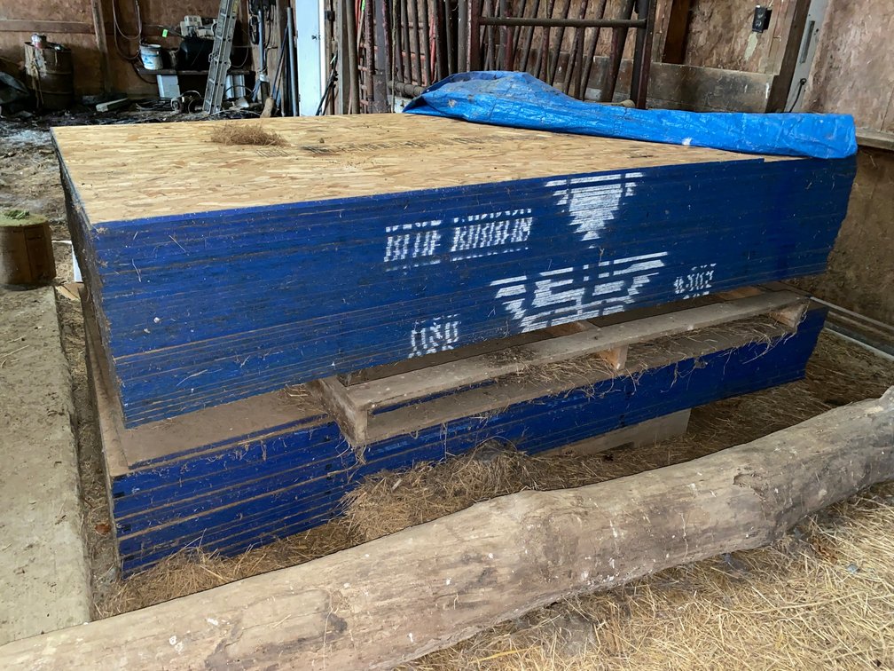Sheets of Plywood