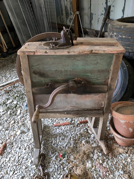 Antique Corn Shucker