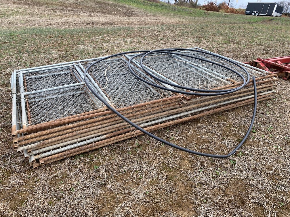 Assorted Metal Caging and Plastic Conduit