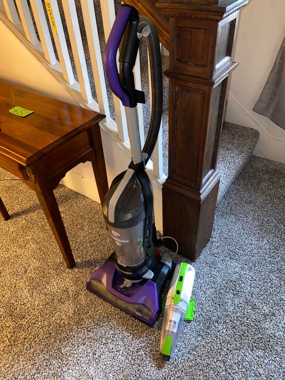 Dirt Devil upright vac and hand vacuum